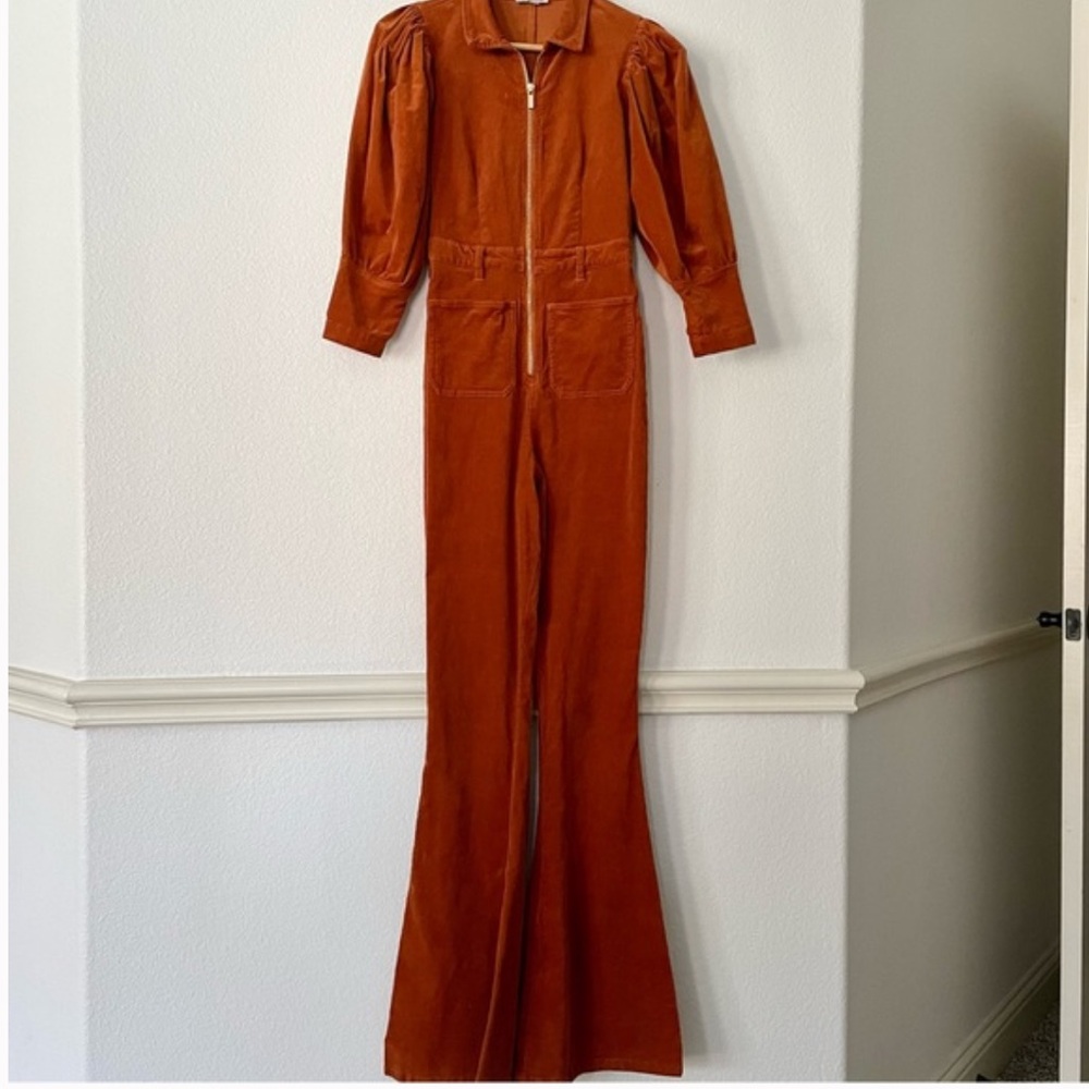 WeWoreWhat Rust Jumpsuit - Picture 6 of 11
